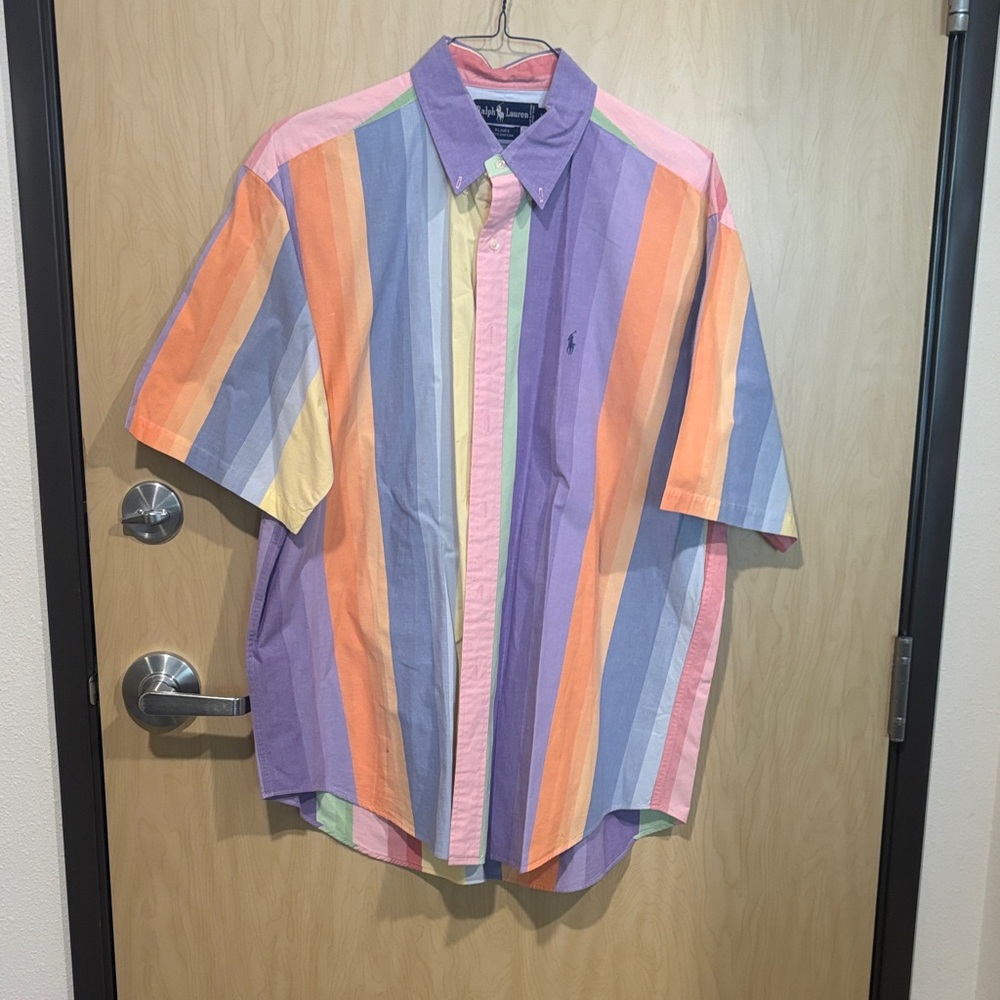 Ralph Lauren Blue Label Pastel Striped Shirt